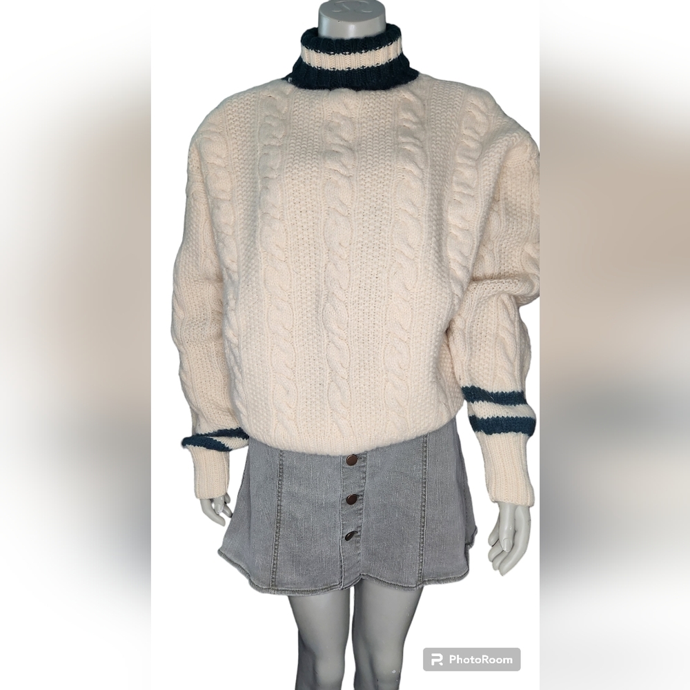Vintage Cable Knit Sweater